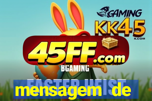 mensagem de agradecimento a equipe